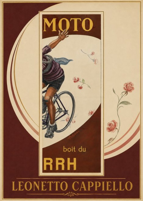 Leonetto Cappiello Moto Rrh No2 - Juliste