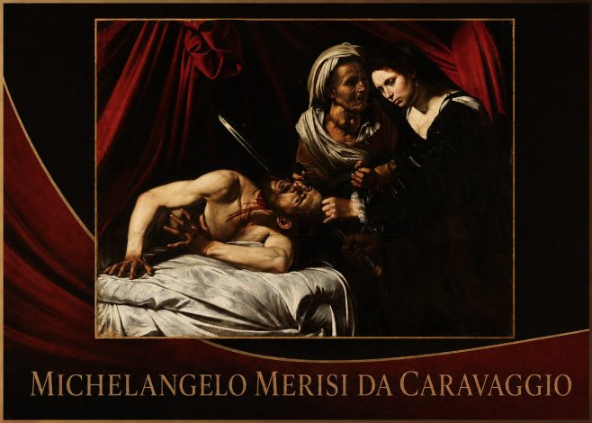 Michelangelo Merisi da Caravaggio Judith Beheading Holofernes III No2 - Juliste