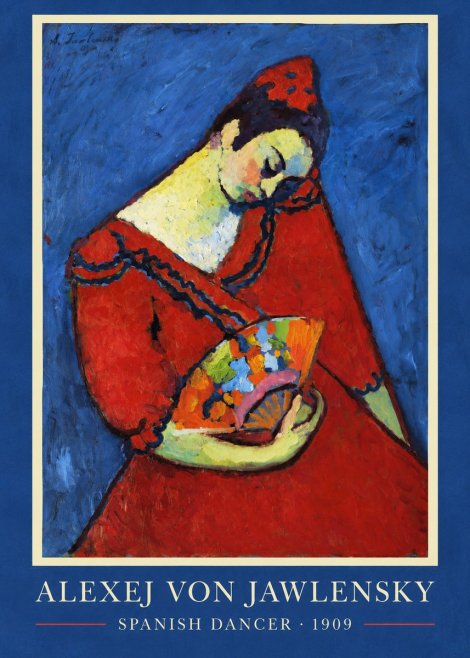 Alexej von Jawlensky Spanish Dancer No3 - Juliste