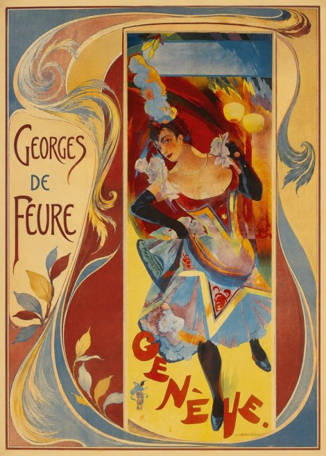 Georges de Feure Genève No4 - Juliste