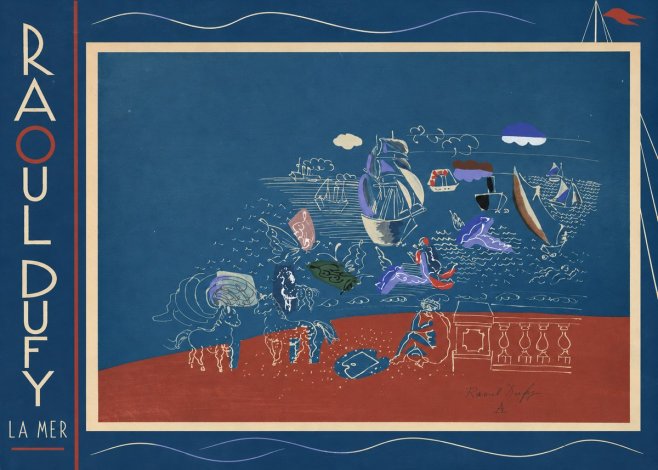Raoul Dufy La Mer No2 - Juliste