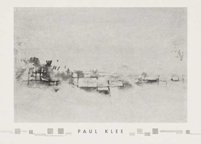Paul Klee View of the Valley No3 - Juliste