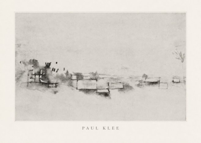 Paul Klee View of the Valley No4 - Juliste