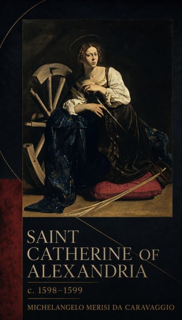 Michelangelo Merisi da Caravaggio Saint Catherine of Alexandria II No6 - Juliste