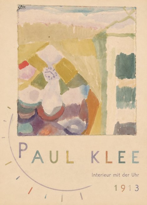 Paul Klee Interieur Mit Der Uhr I No5 - Juliste