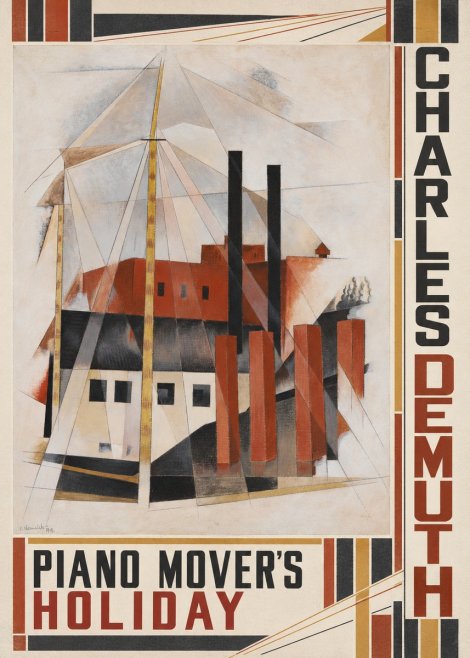 Charles Demuth Piano Mover's Holiday No3 - Juliste