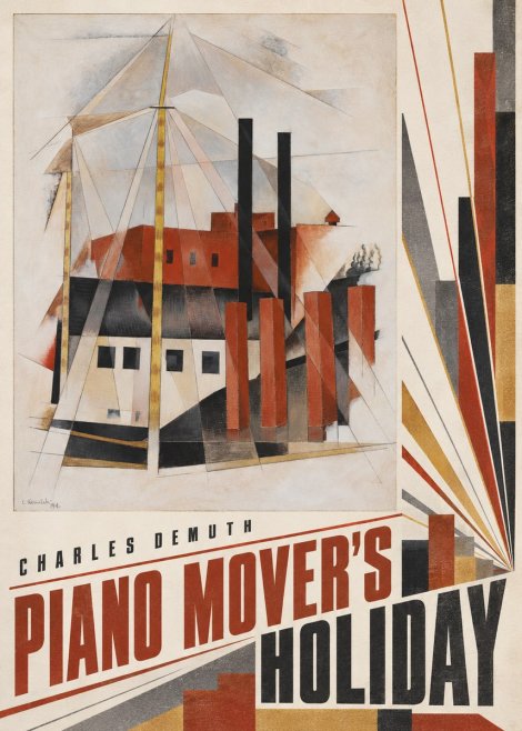 Charles Demuth Piano Mover's Holiday No5 - Juliste