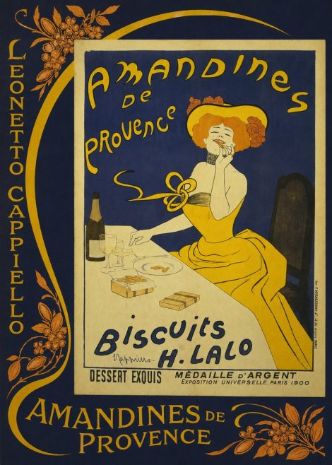 Leonetto Cappiello Amandines De Provence Biscuits H. Lalo III No2 - Juliste