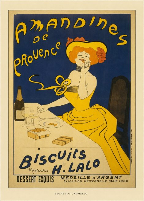Leonetto Cappiello Amandines De Provence Biscuits H. Lalo III No6 - Juliste