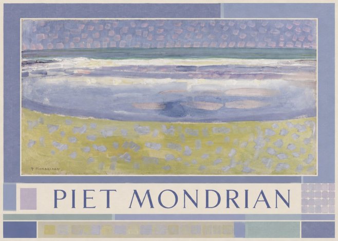 Piet Mondrian The Sea No1 - Juliste