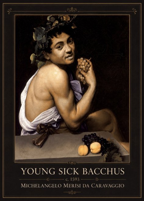Michelangelo Merisi da Caravaggio Young Sick Bacchus No1 - Juliste