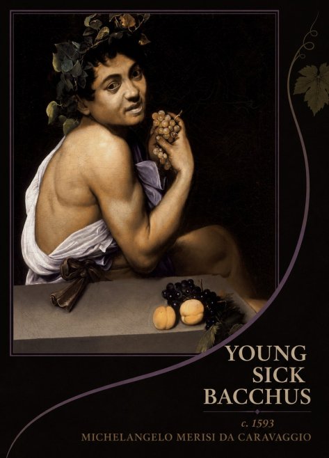 Michelangelo Merisi da Caravaggio Young Sick Bacchus No4 - Juliste
