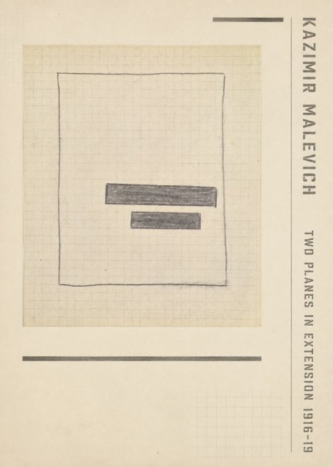 Kazimir Malevich Two Planes in Extension No2 - Juliste
