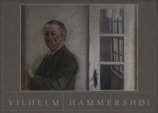 Vilhelm Hammershøi Self-portrait II No4 - Juliste