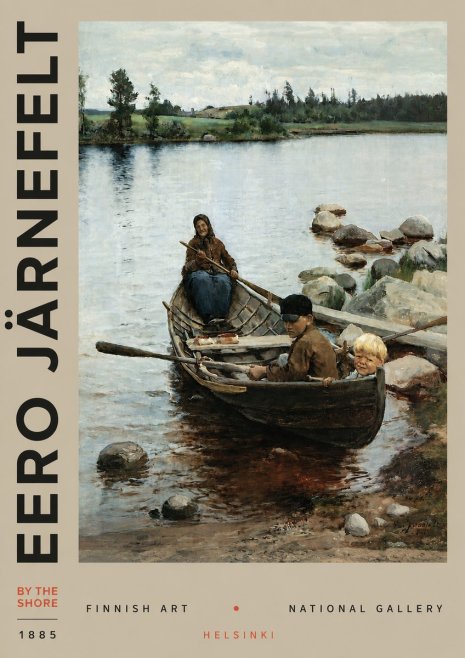Eero Järnefelt By the Shore No3 - Juliste