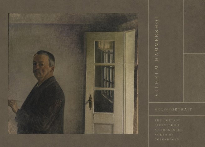 Vilhelm Hammershøi Self-portrait. the Cottage Spurveskjul at Sorgenfri, North of Copenhagen No2 - Juliste