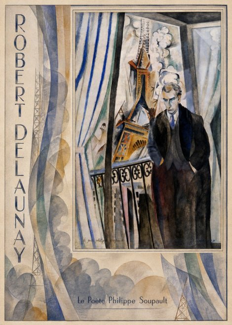 Robert Delaunay Le Poète Philippe Soupault No6 - Juliste