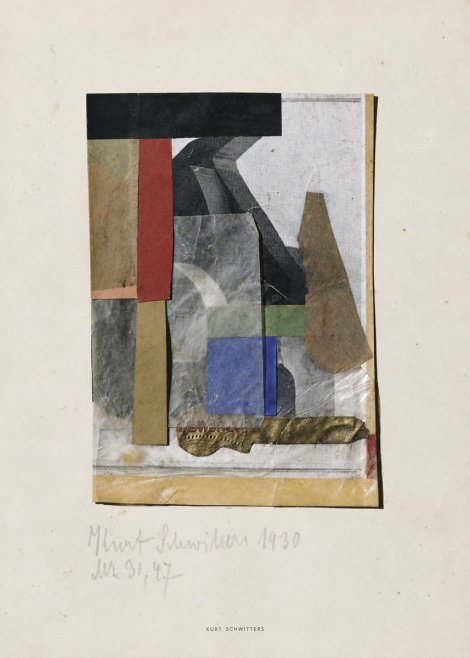 Kurt Schwitters Merz Schwitters 1930 Nr 30, 47 No6 - Juliste