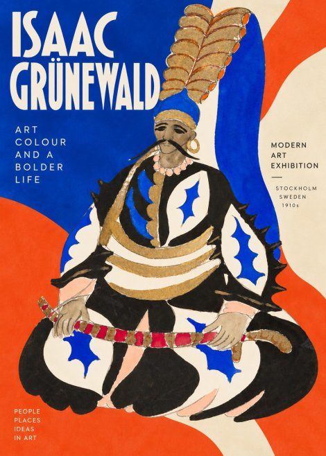 Isaac Grünewald Figure in Oriental Costume No2 - Juliste