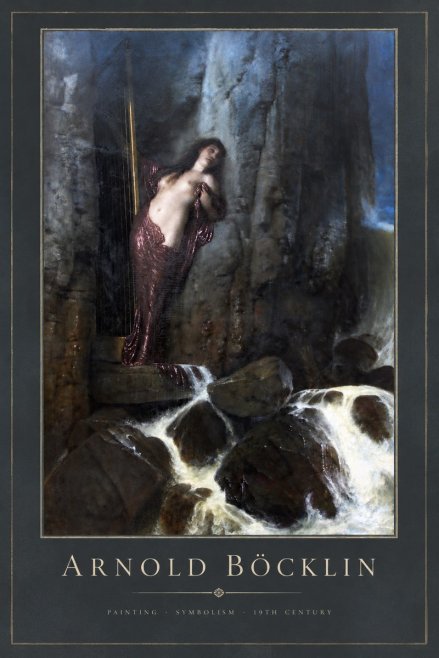 Arnold Böcklin The Spring No5 - Juliste