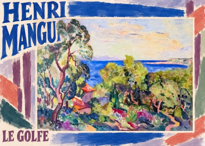 Henri Manguin Le Golfe No5 - Juliste