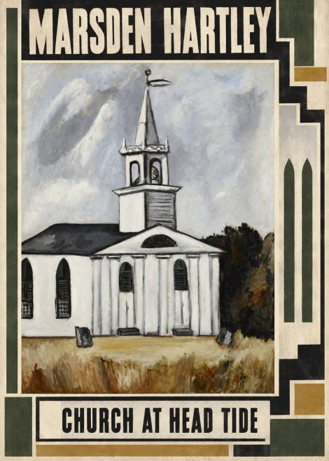 Marsden Hartley Church at Head Tide No2 - Juliste