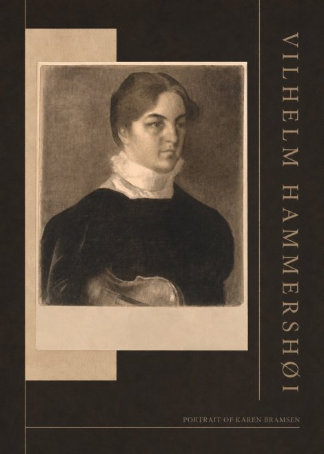 Vilhelm Hammershøi Portrait of Karen Bramsen No2 - Juliste