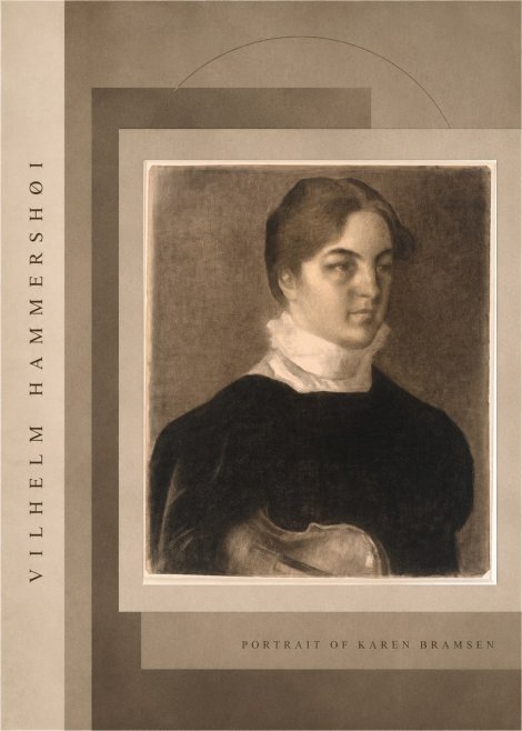 Vilhelm Hammershøi Portrait of Karen Bramsen No6 - Juliste