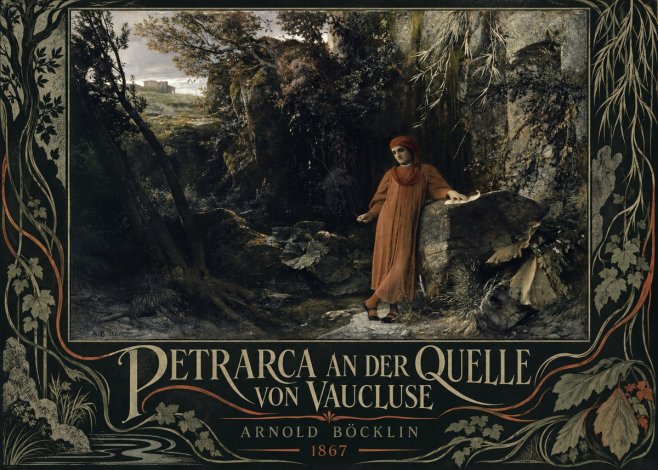 Arnold Böcklin Petrarca an Der Quelle Von Vaucluse No5 - Juliste