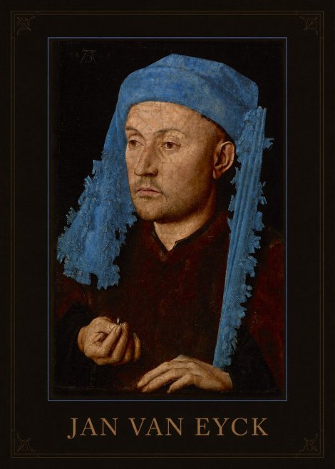 Jan van Eyck Portrait of a Man (Léal Souvenir) No1 - Juliste
