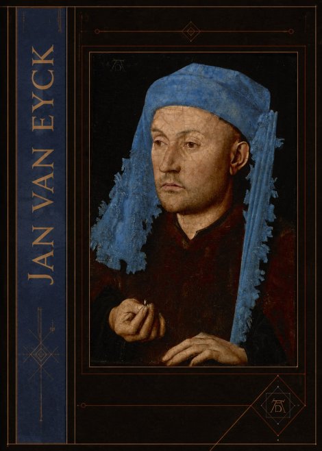 Jan van Eyck Portrait of a Man (Léal Souvenir) No2 - Juliste