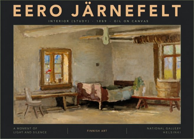 Eero Järnefelt Interior (Study) No6 - Juliste