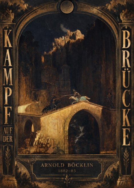 Arnold Böcklin Kampf Auf Der Brücke No6 - Juliste