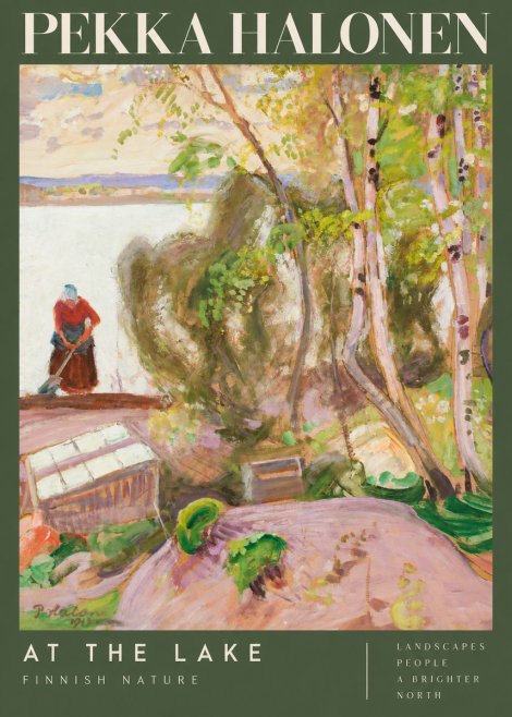 Pekka Halonen At the Lake No2 - Juliste