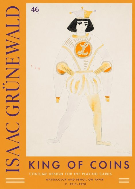 Isaac Grünewald King of Coins No2 - Juliste