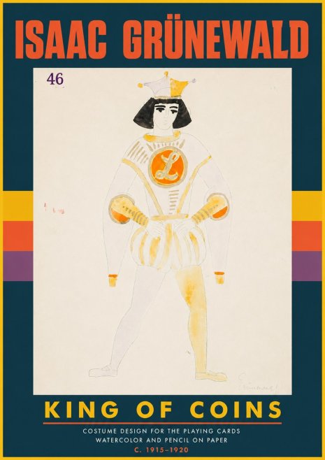 Isaac Grünewald King of Coins No4 - Juliste
