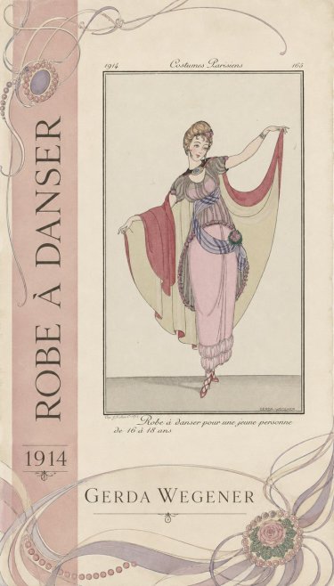 Gerda Wegener Robe À Danser No2 - Juliste