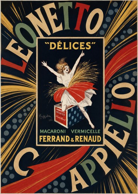 Leonetto Cappiello Délices II No5 - Juliste