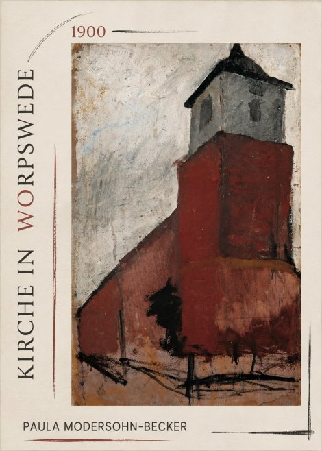Paula Modersohn-Becker Kirche in Worpswede No1 - Juliste