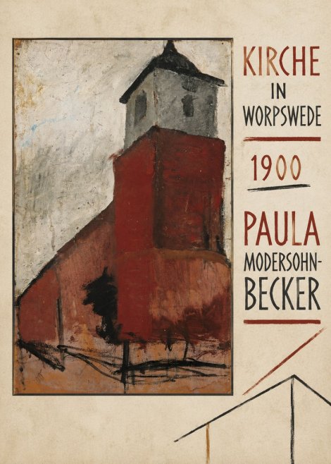 Paula Modersohn-Becker Kirche in Worpswede No3 - Juliste