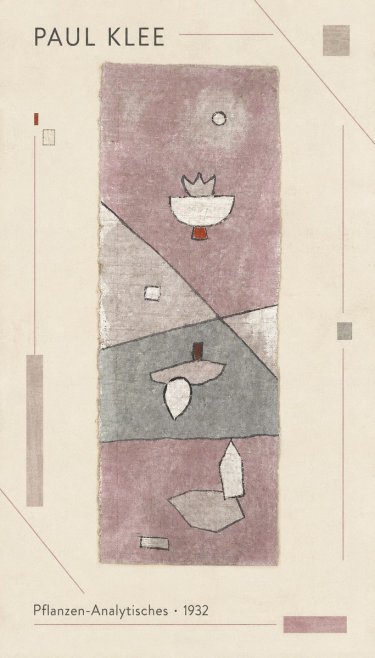 Paul Klee Pflanzen-analytisches No1 - Juliste