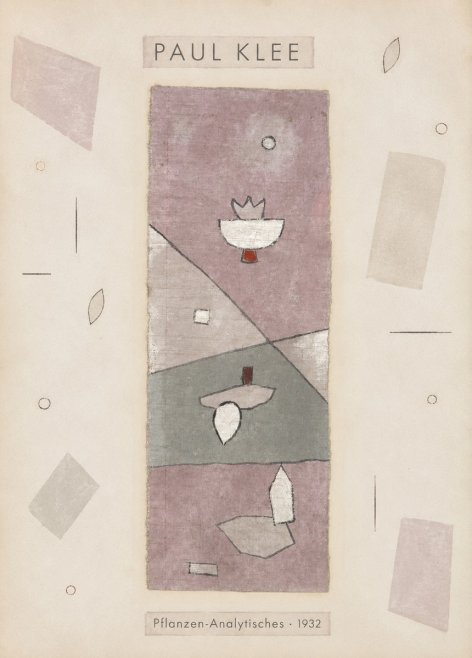 Paul Klee Pflanzen-analytisches No3 - Juliste