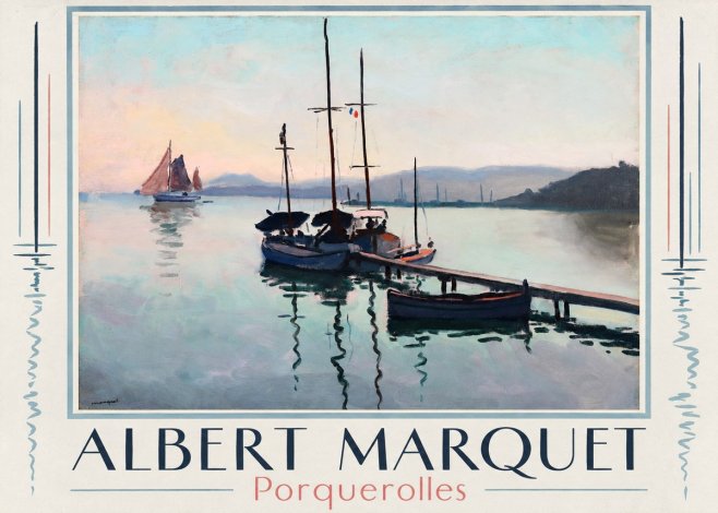 Albert Marquet Porquerolles No1 - Juliste
