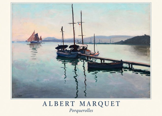 Albert Marquet Porquerolles No4 - Juliste