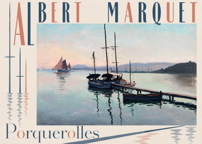 Albert Marquet Porquerolles No5 - Juliste