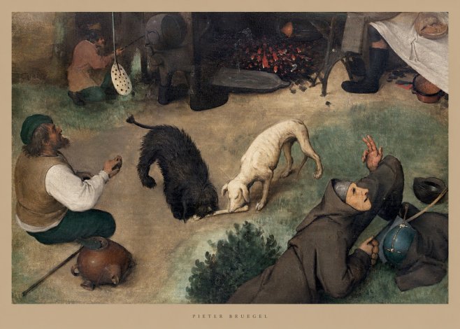 Pieter Bruegel The Beggars No6 - Juliste