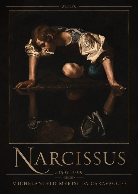 Michelangelo Merisi da Caravaggio Narcissus II No2 - Juliste