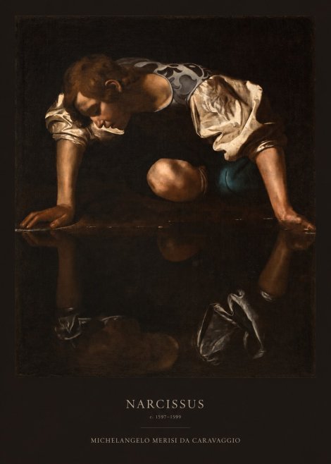 Michelangelo Merisi da Caravaggio Narcissus II No5 - Juliste