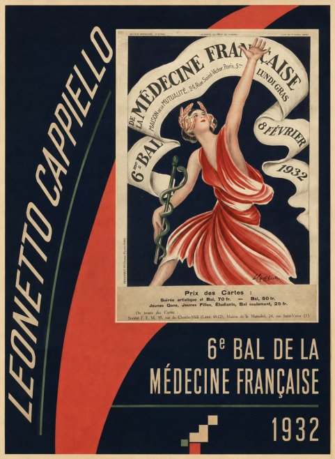 Leonetto Cappiello 6E Bal De La Médecine Française - 1932 No2 - Juliste