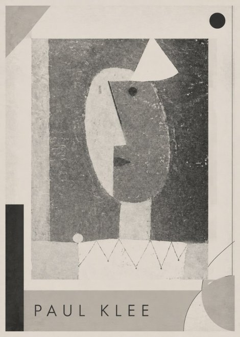Paul Klee The Clown No1 - Juliste